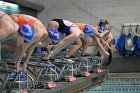 Swimming vs USCGA  Wheaton College Swimming & Diving vs US Coast Guard Academy. - Photo By: KEITH NORDSTROM : Wheaton, Swimming, Diving